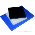 Natuurlijk/zwarte kleur polyamide nylon bord nylon blad